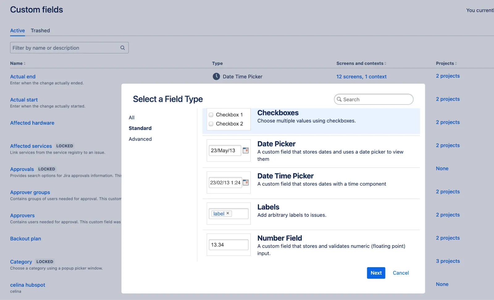 Creating CheckBox Native Custom Field