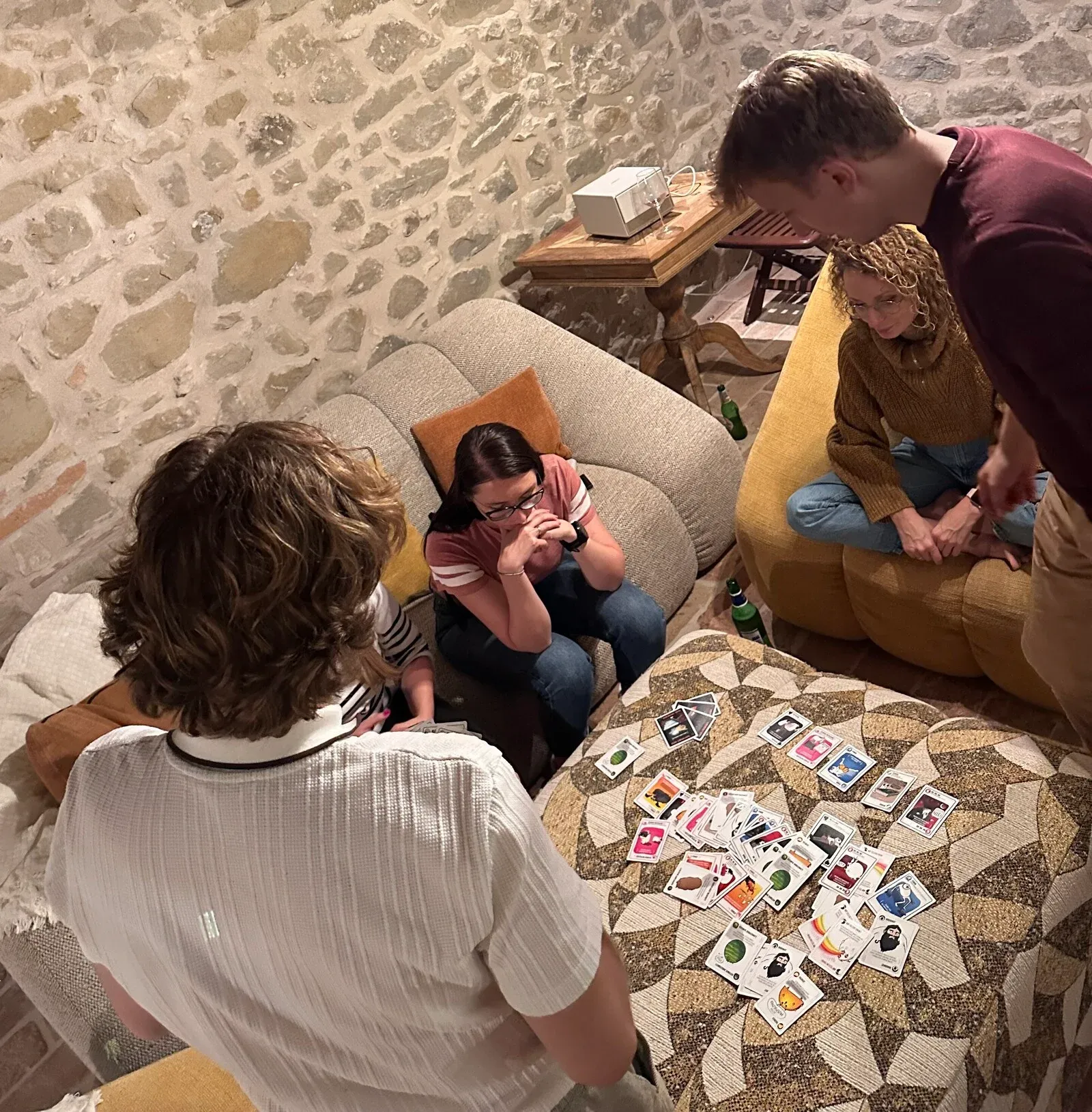 Appsvio Team playing Cards