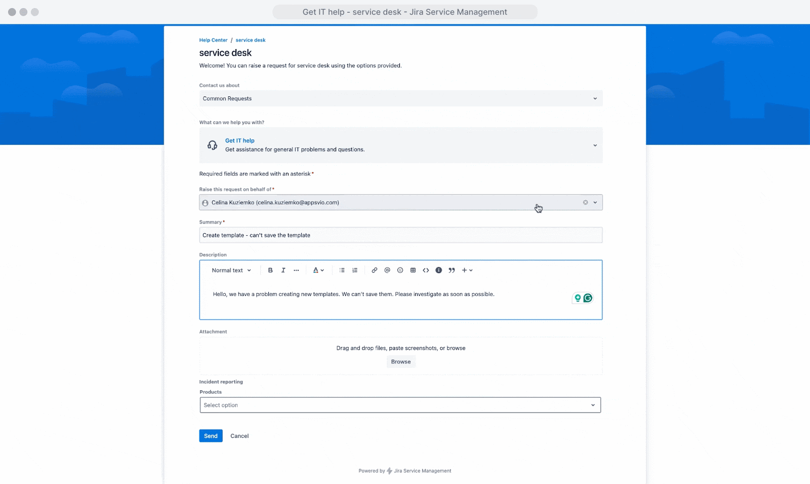 Jira Service Managemenrt - Cascading Custom Field