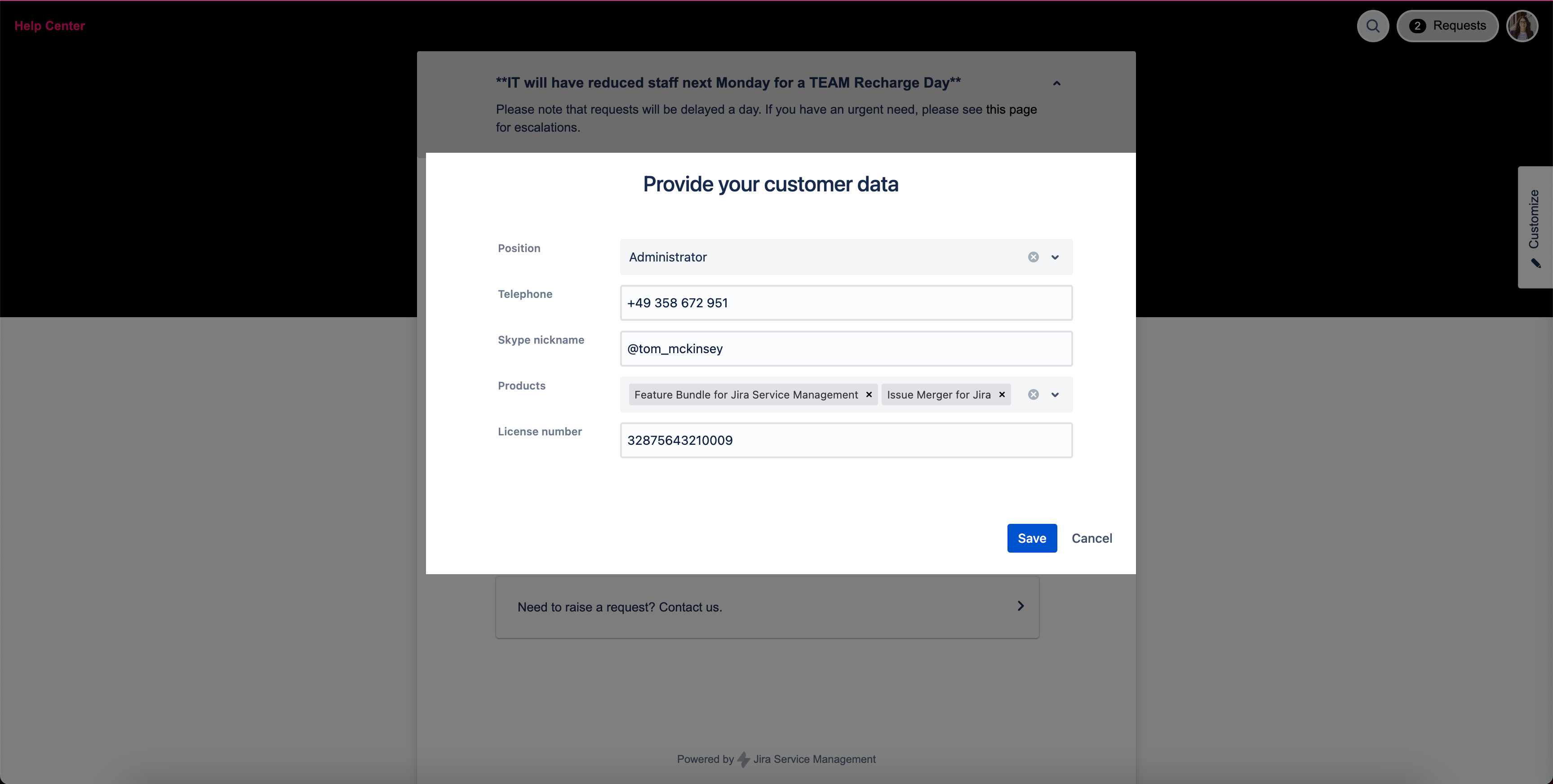 customer-portal-dialog