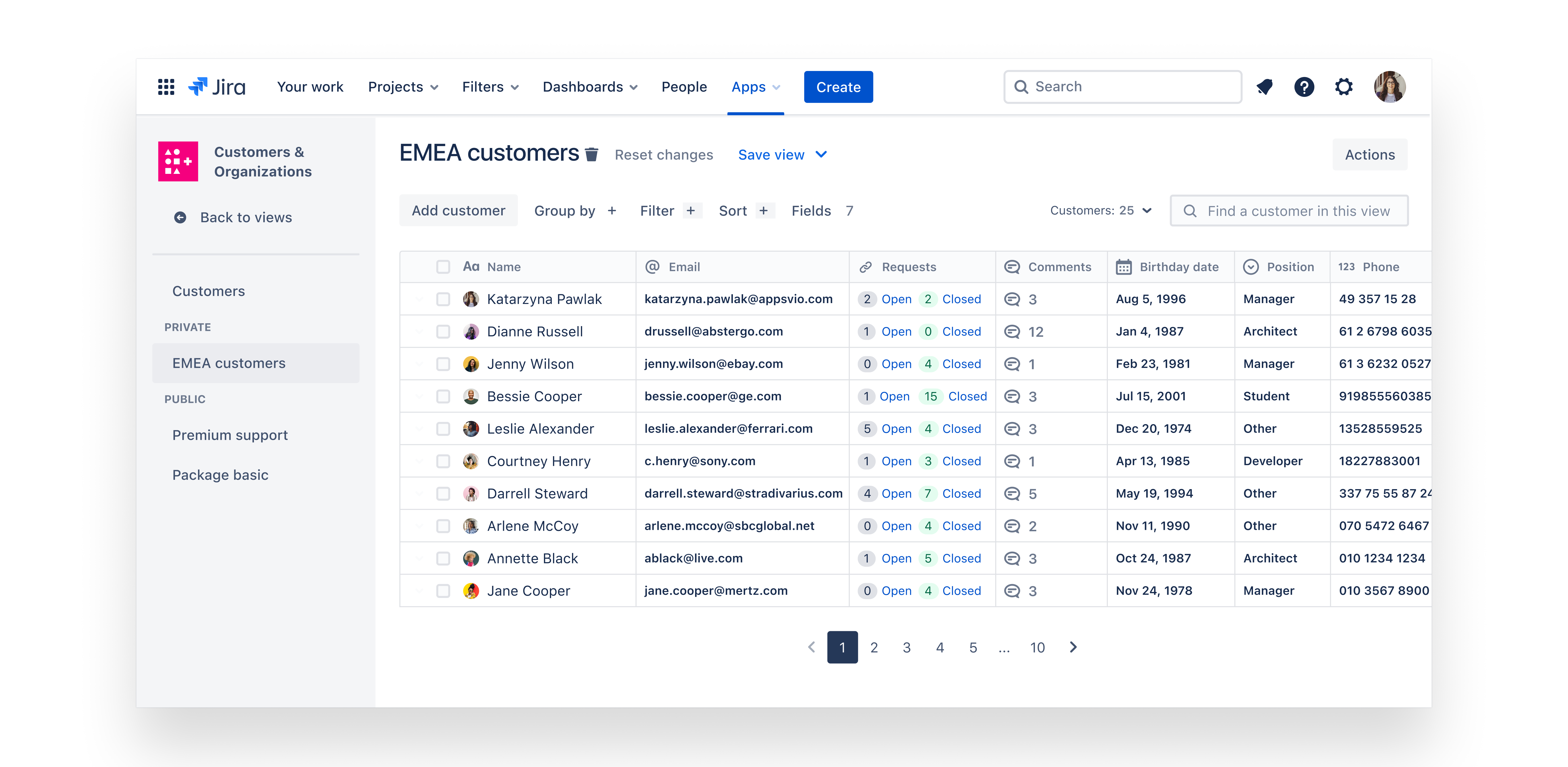 save_views_ Customer and Organization Management