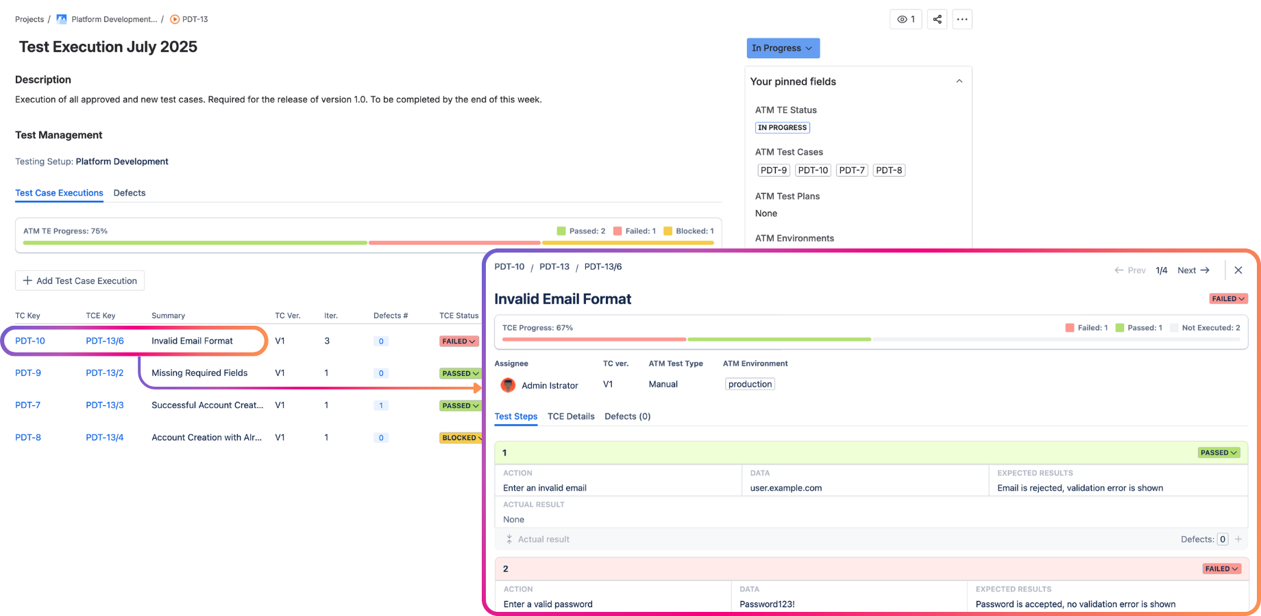 Appsvio Test Management Test Execution with Test Case Execution Appsvio Test Management Test Execution with Test Case Execution